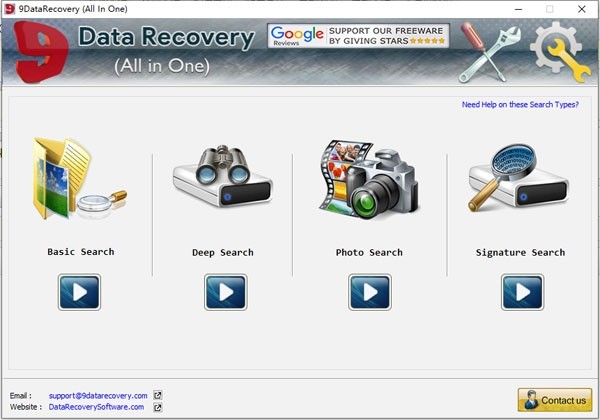 9DataRecovery All in One(数据恢复工具)v2.2
