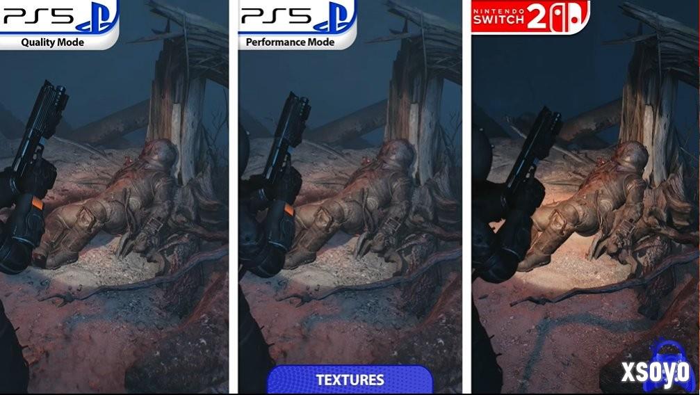 光照与细节阉割严重！ 《时间旅者：重生曙光》PS5与Switch2表现对比