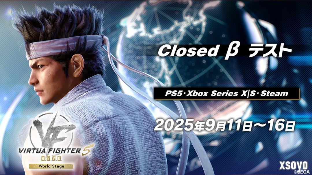 《VR战士5 R.E.V.O.》B内测9月11日开启 对应跨平台游戏