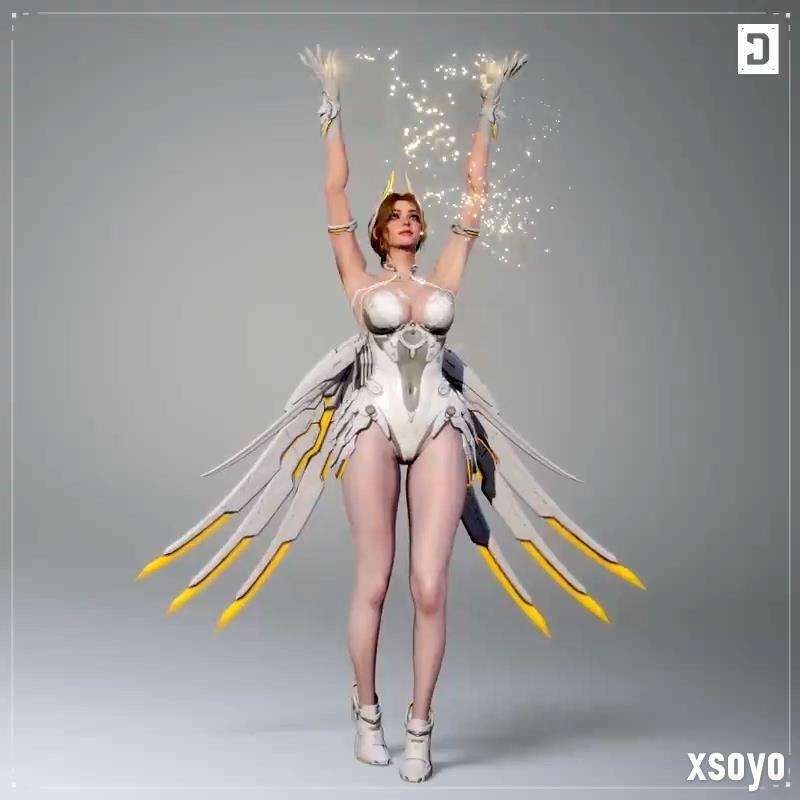 《第一后裔》美女塞琳娜新皮肤 质感非常逼真！
