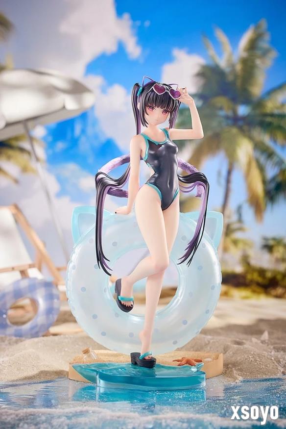 GSC公布「柴郡猫Mika 泳装Ver.」1/7 完成品模型手办