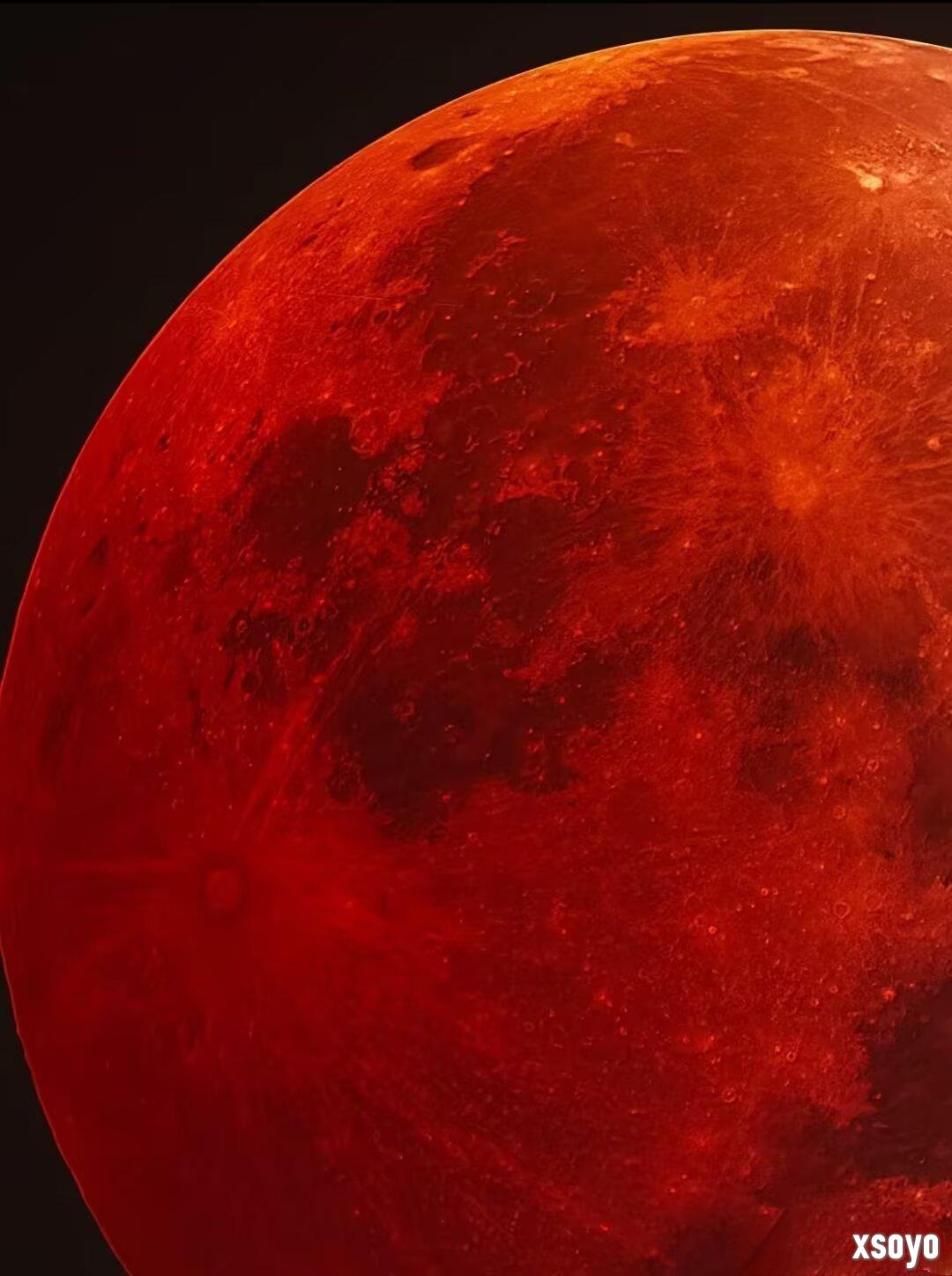 你熬夜看了吗？时隔三年“血色红月”再现中国天宇