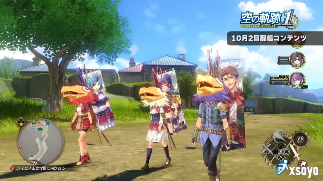 泳装制服PLAY！《空之轨迹 the 1st》服装追加DLC介绍视频发布