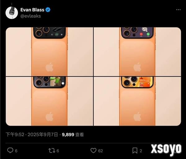 国外大神曝iPhone 17隐藏款：摄像头模组带副屏 或成苹果全新功能IP