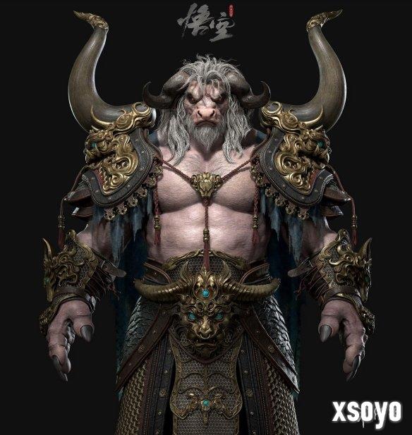 工作室受《黑神话悟空》启发 发布牛魔王同人作品