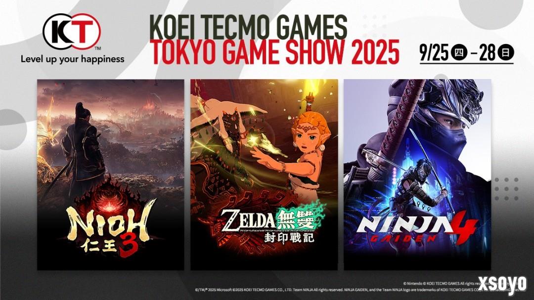 「东京电玩展2025」公开官方节目资讯以及「KOEI TECMO LIVE! in TGS2025」