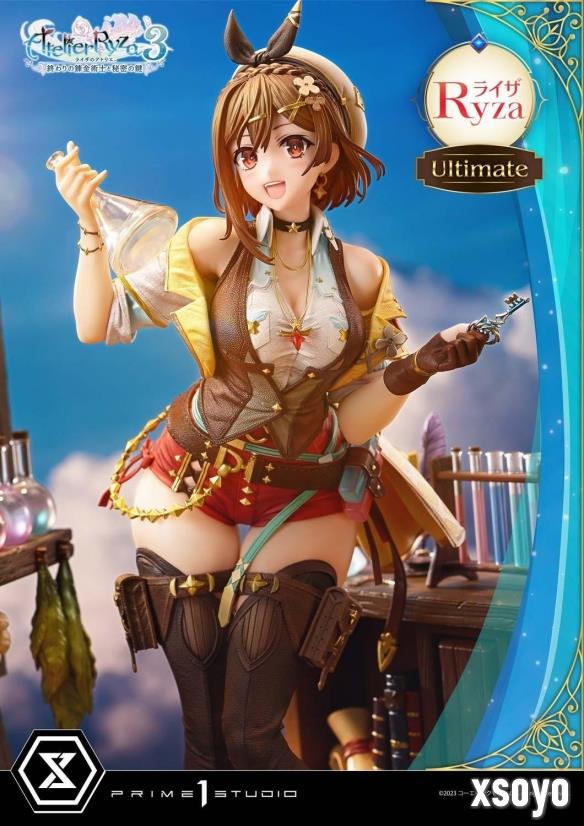P1S 公布《莱莎的炼金工房3》莱莎雕像手办商品细节