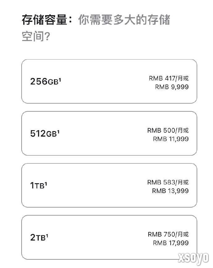iPhone17/16全系价格对比：苹果突破下限 突破上限