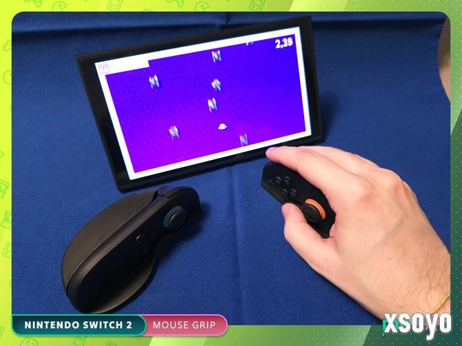 高玩开源switch 2手柄鼠标配件3D打印数据 精致好用