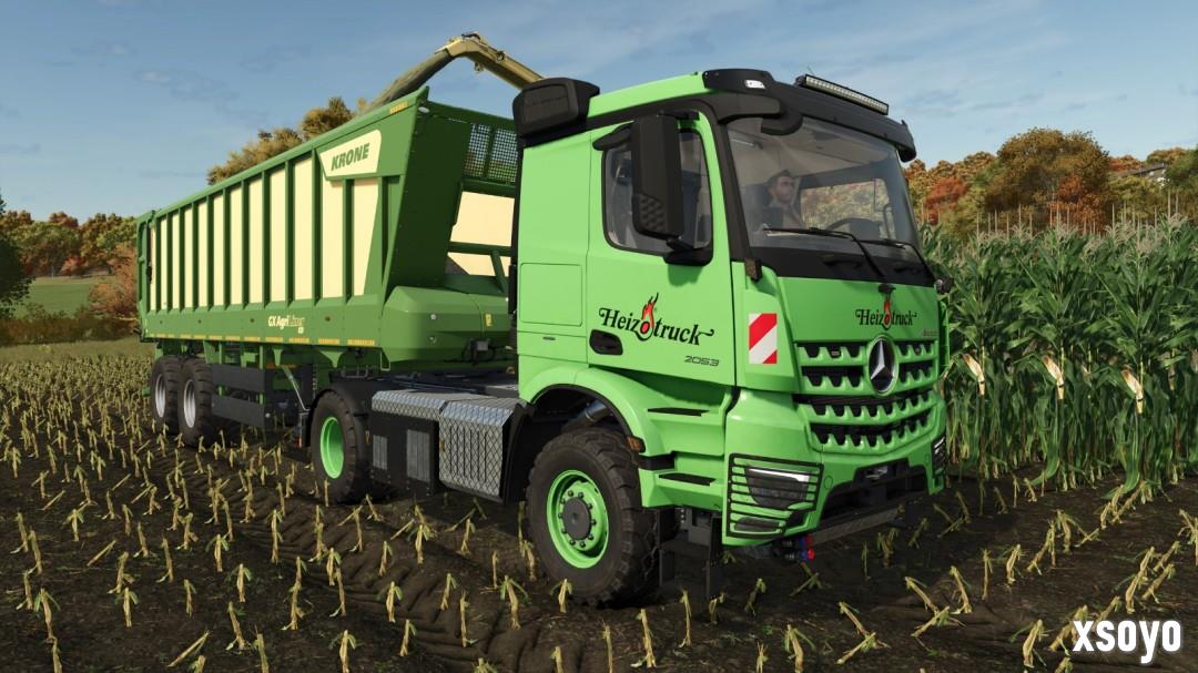 《Farming Simulator 25》 内容扩展包“Mercedes-Benz “发布