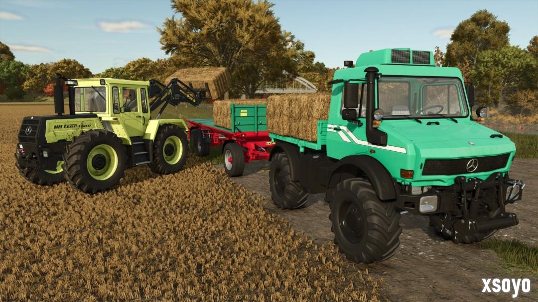 《Farming Simulator 25》 内容扩展包“Mercedes-Benz “发布