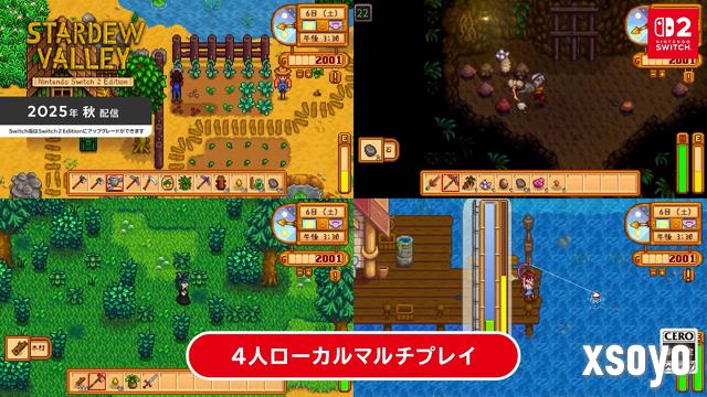 《海贼无双4》《星露谷》等多部名作推出Switch 2版
