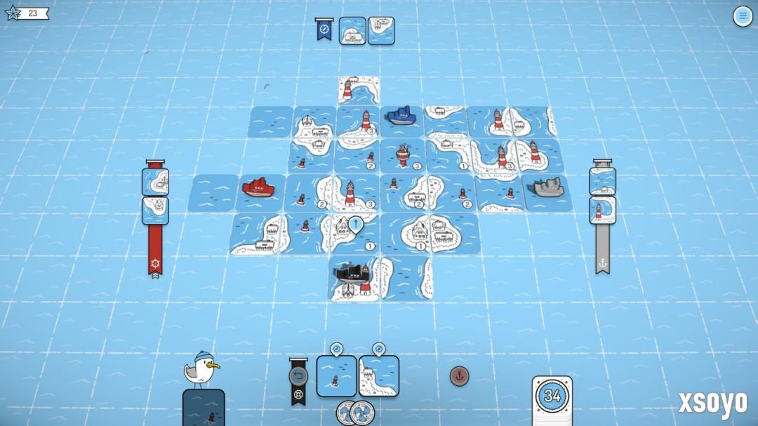 桌游改编，休闲策略游戏《灯塔巡航》即将上线 Steam