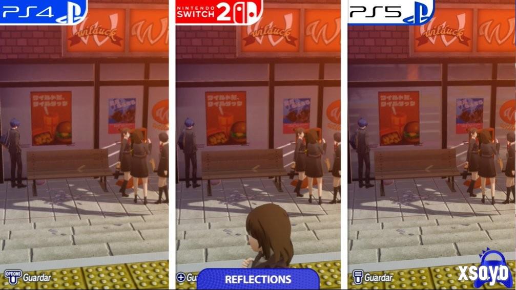 与PS4版表现相同！ 《P3R》switch2版与PS版对比
