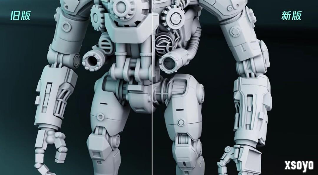 腾讯全新3D模型发布 精度提升3倍 真人手办建模更逼真