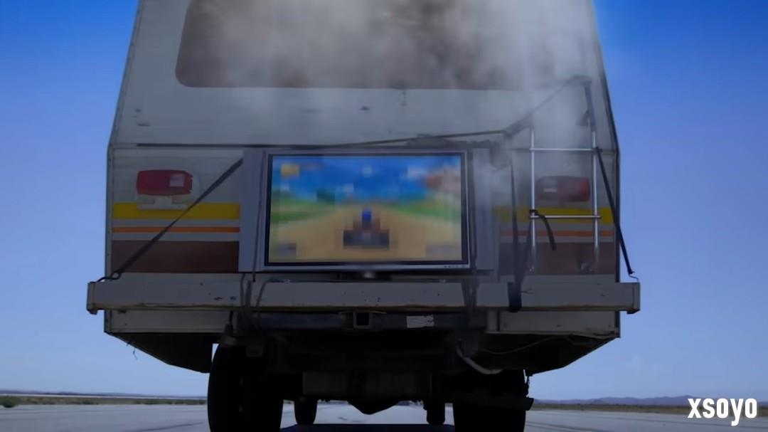 世嘉广告调侃《马车》为新作《索尼克赛车》造势