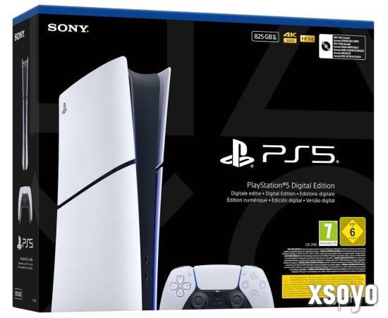 索尼低调推出新型PS5数字版：存储容量缩水至825GB！
