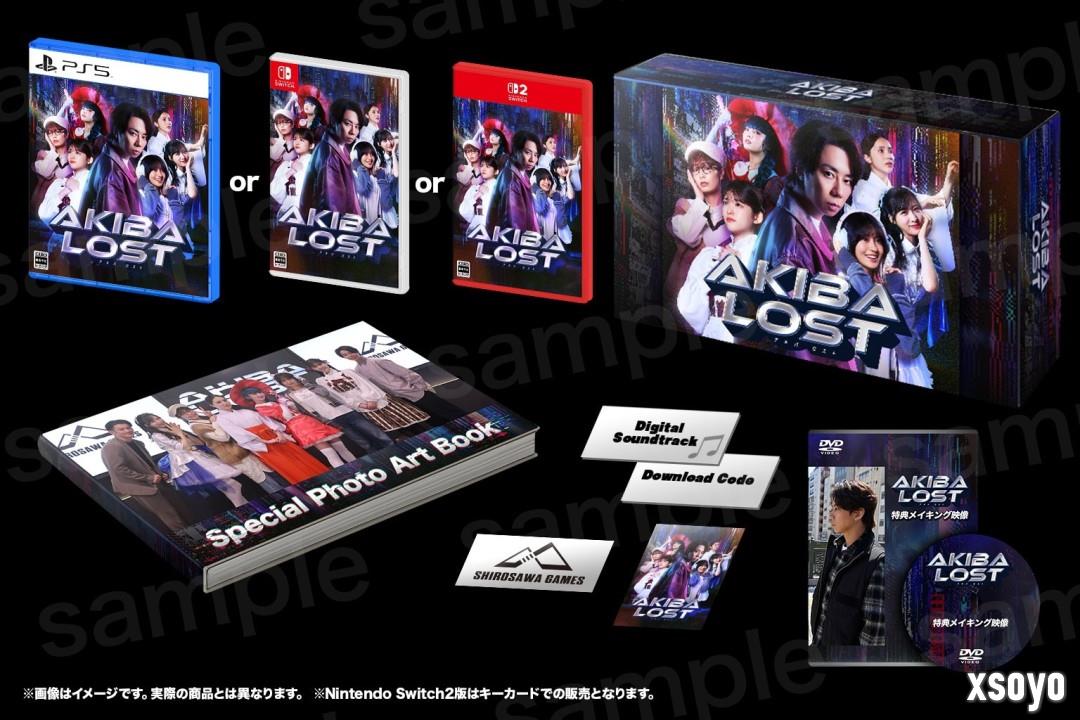 《AKIBA LOST (秋叶原迷踪)》公开主要视觉图！7位主要出演者齐聚登台