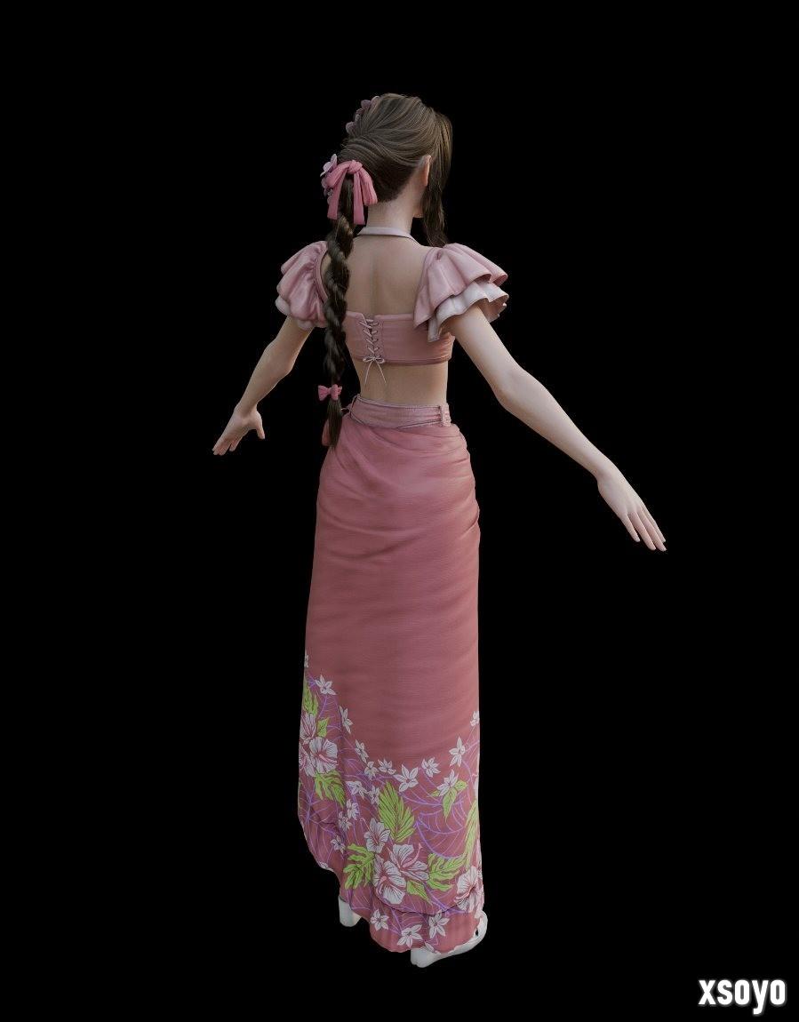 《最终幻想7：重生》爱丽丝新3D美图 非常吸睛