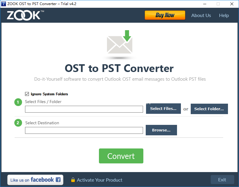 ZOOK OST to PST ConverterV4.2.0.0