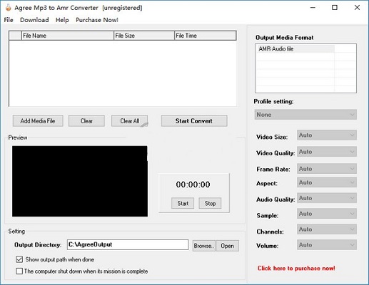 Agree Mp3 to Amr Converter5.0