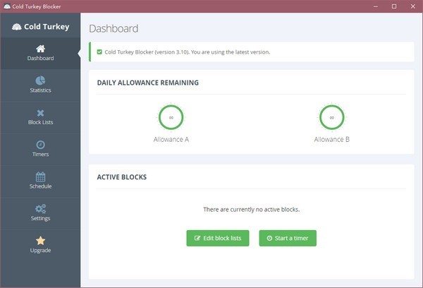 Cold Turkey Blocker Pro3.10