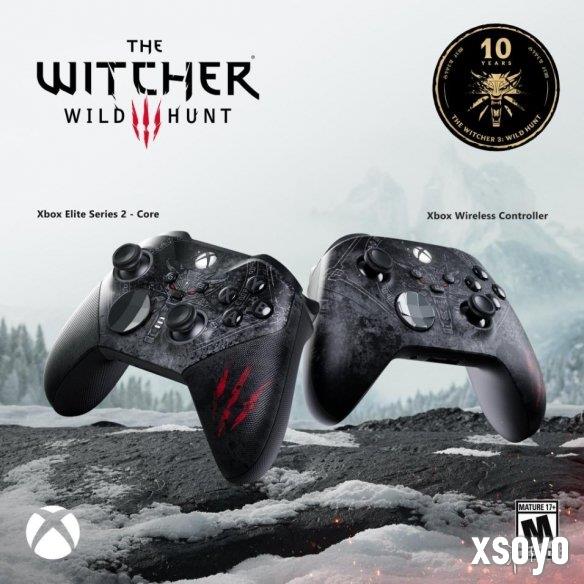 《巫师3》十周年推出狼派Xbox手柄 支持个性化定制！