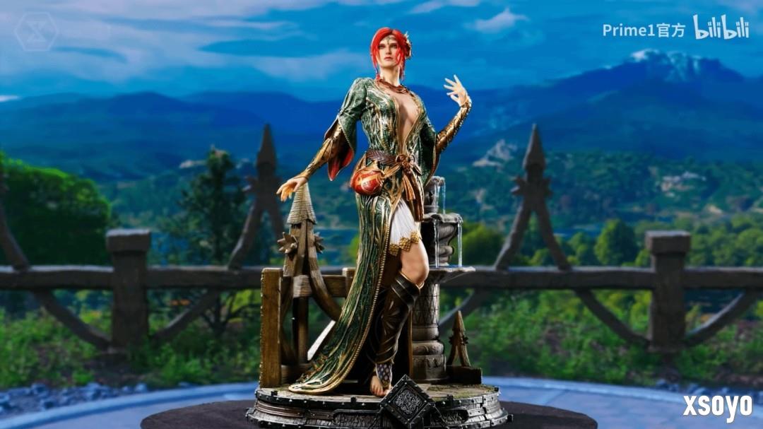 《巫师3》特莉丝雕像开启预约：肌肤细腻 柔美逼真