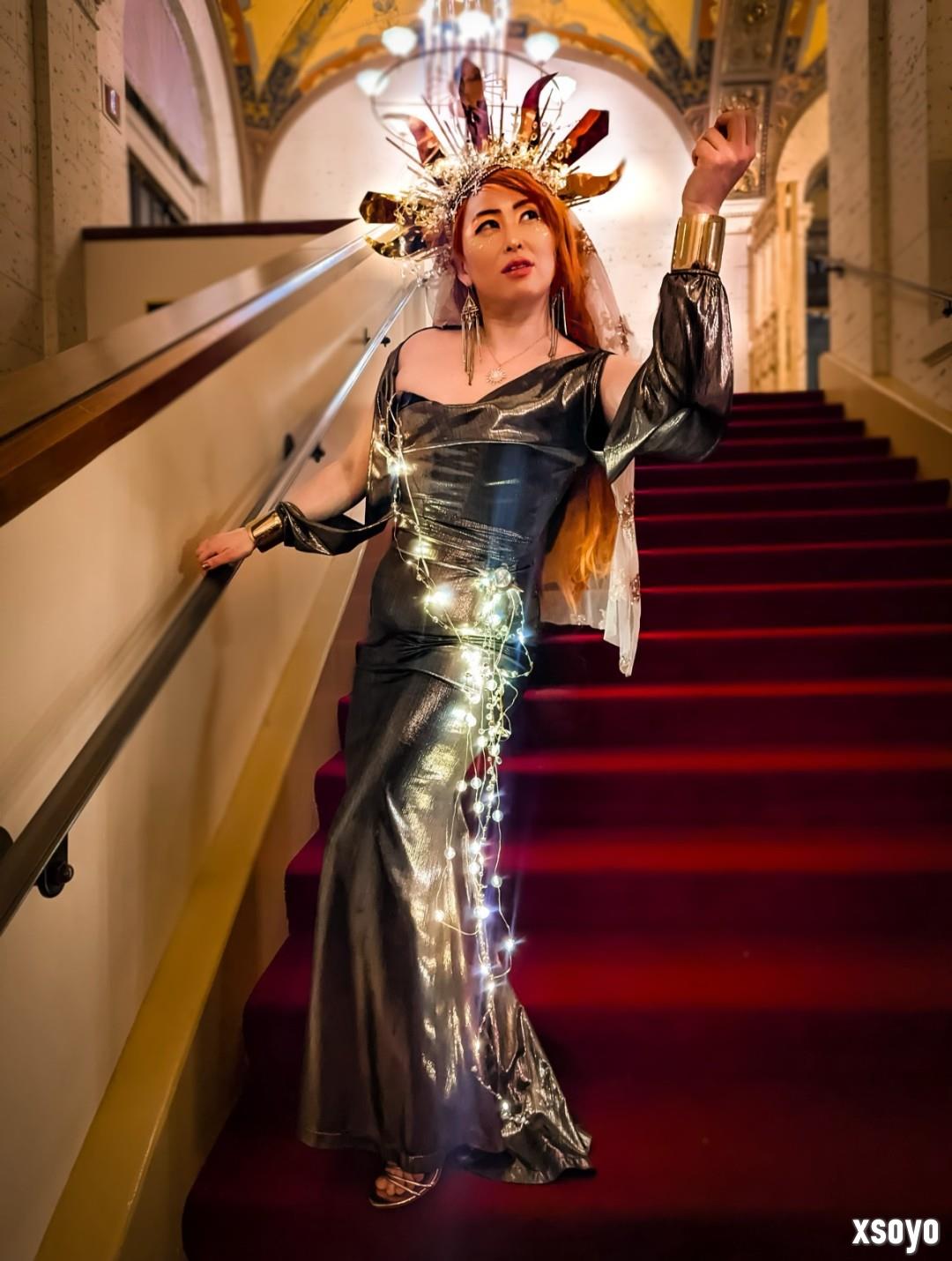 太带派了！《羊蹄山之魂》女主演员分享化装舞会美照