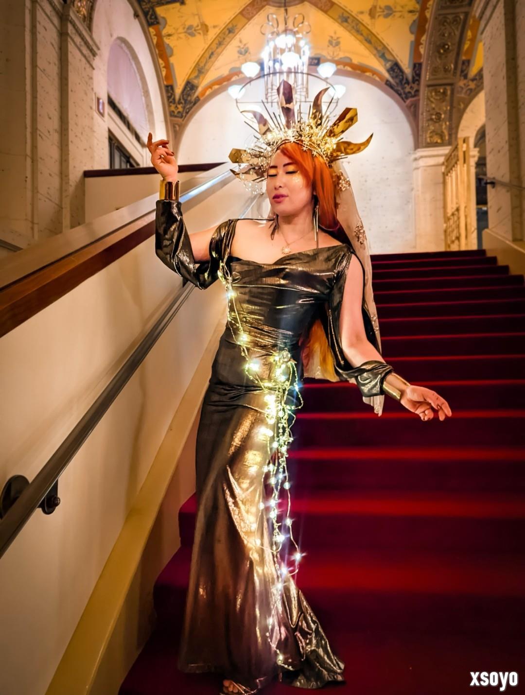 太带派了！《羊蹄山之魂》女主演员分享化装舞会美照