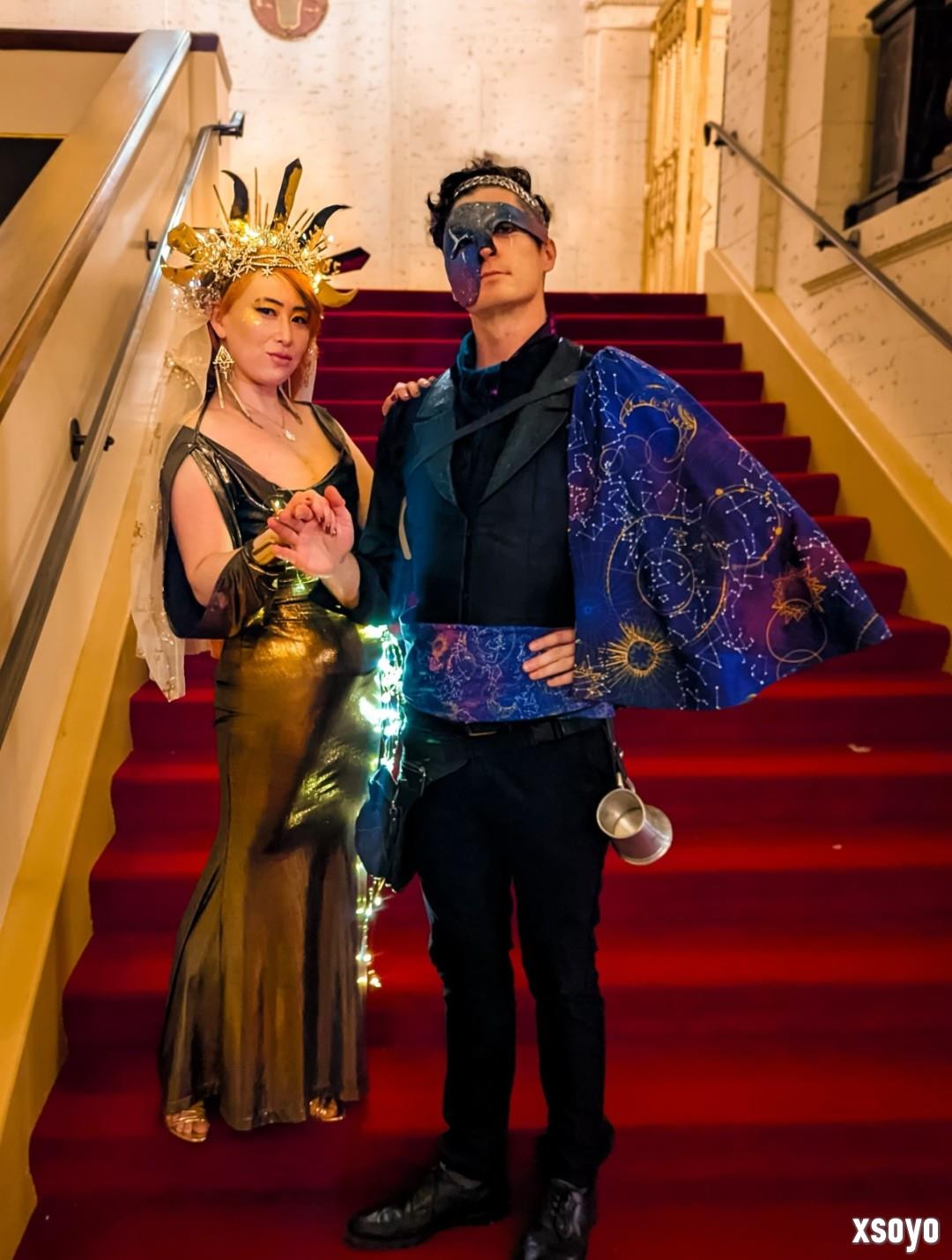 太带派了！《羊蹄山之魂》女主演员分享化装舞会美照