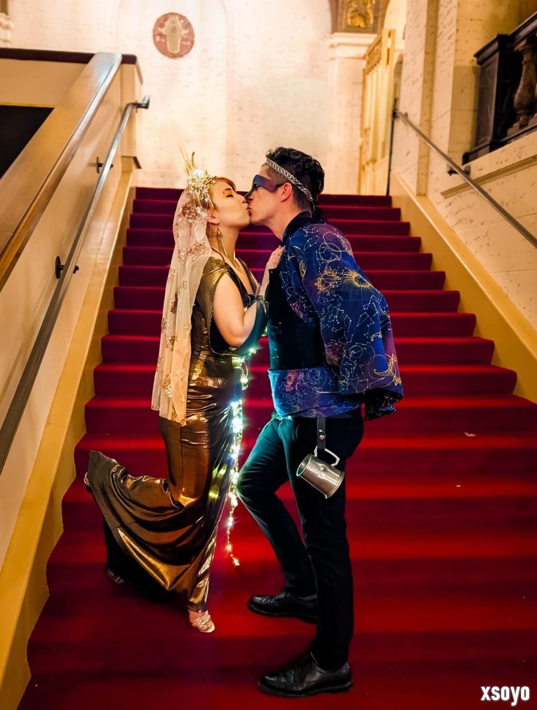 太带派了！《羊蹄山之魂》女主演员分享化装舞会美照