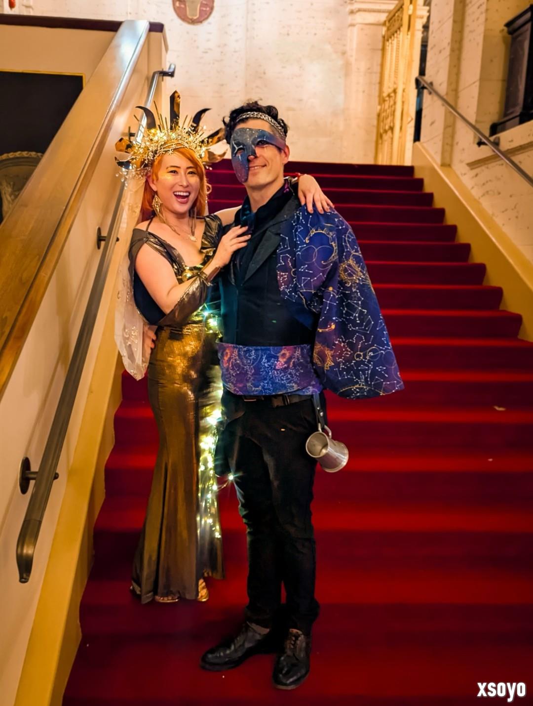 太带派了！《羊蹄山之魂》女主演员分享化装舞会美照