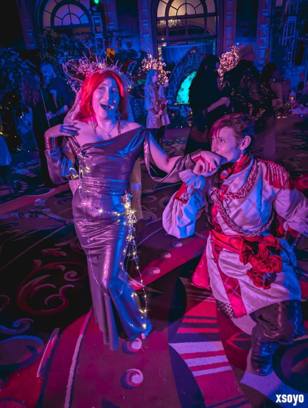 太带派了！《羊蹄山之魂》女主演员分享化装舞会美照