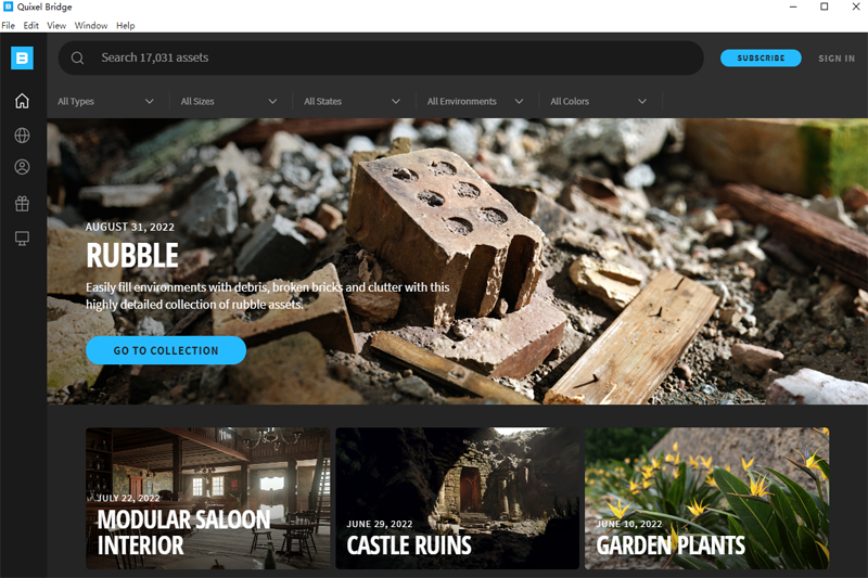 Quixel Bridge32位2022.0.6.0