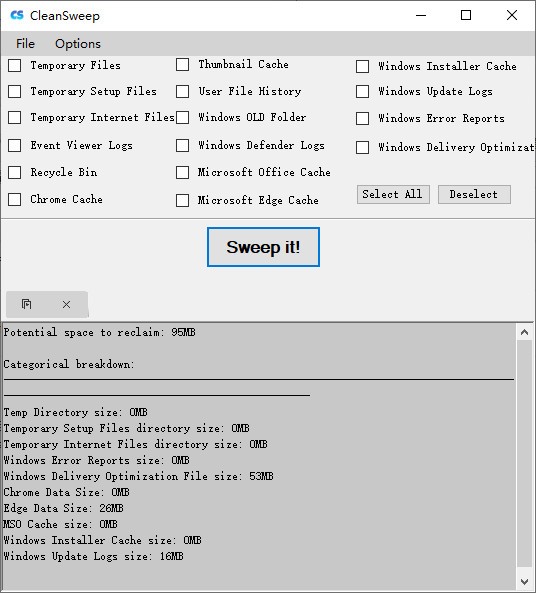 CleanSweep(系统清理软件)v2.2.0