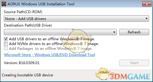 AORUS Windows USB Installation Toolv1.0.0.26