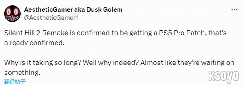 《寂静岭2：重制版》新DLC“应愿而生”曝光 Xbox版也在路上