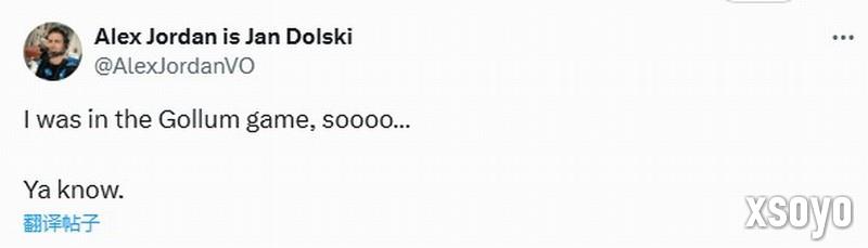 难兄难弟 《魔戒咕噜》演员安慰《心之眼》演员