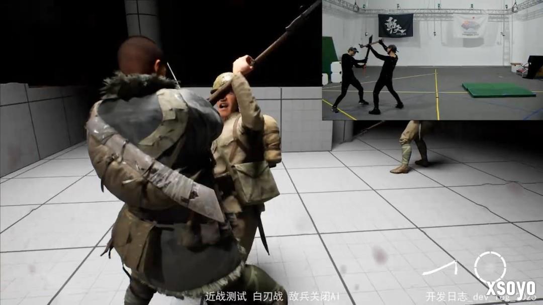 抗日游戏《山河在》开发日志  近战和绳索攀爬展示
