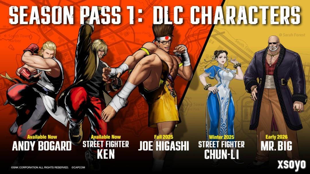 SNK格斗新作《饿狼传说：群狼之城》今年秋季将推出DLC角色“东丈”！角色预告视频公开！