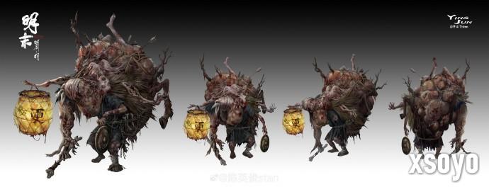 《明末：渊虚之羽》概念原画图公布！包含未登场角色
