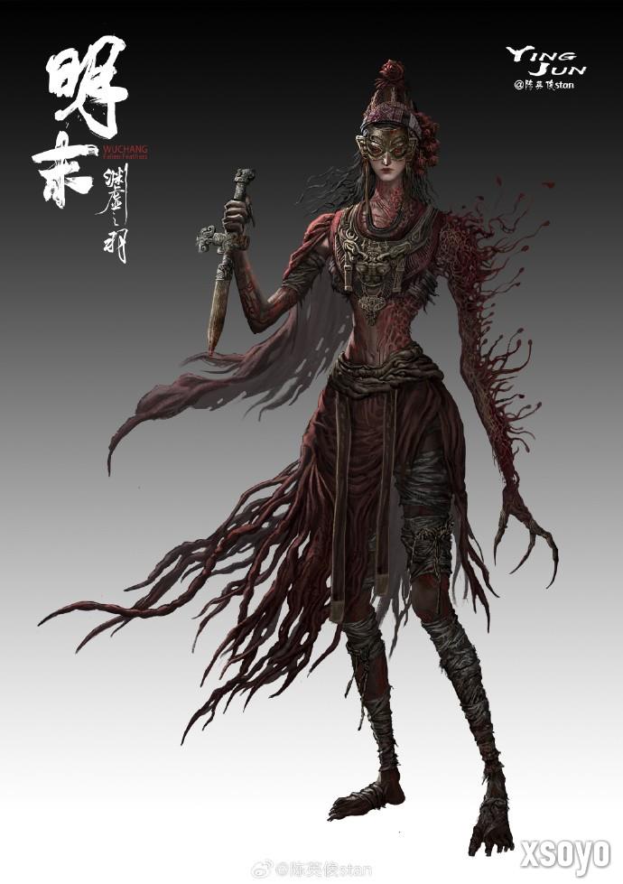 《明末：渊虚之羽》概念原画图公布！包含未登场角色