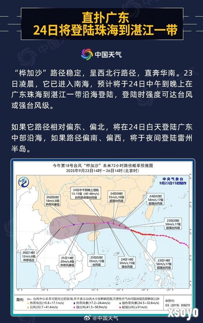 风力17级！第18号台风“桦加沙”是台风界的“巨无霸”