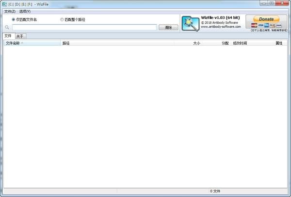 WizFile(文件快速搜索工具)v3.07