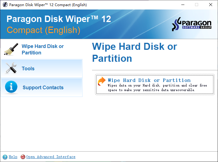Paragon Disk Wiperv10.1.25