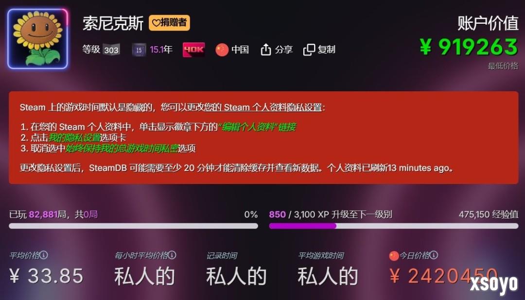 游戏收藏享受者！ 中国玩家全球首夺Steam四万游戏徽章