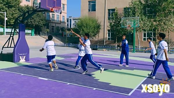 14个校园篮球场:无畏契约公益的回响刚刚开始