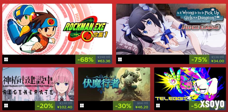 Steam东京电玩展专区上线 多款新旧游戏展示促销