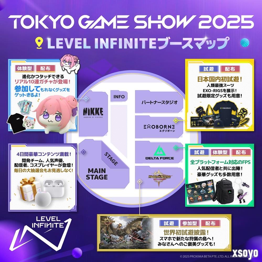 东京电玩展2025开幕在即！Level Infinite携多款重磅游戏参展